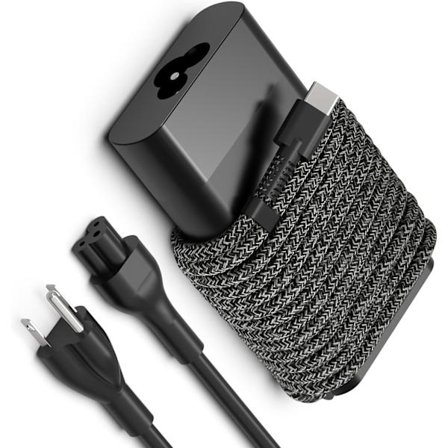 2025 Senaste Modell 65W USB C Type-C AC Laddare Kompatibel med HP EliteBook x360/ProBook G3 G4 G5 G6 G7 G8 G9 Chromebook X360/Spec