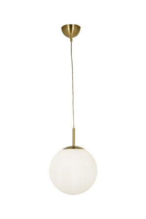 Aneta Lighting OPAL taklampa, Ø30, matt mässing, 40W E27