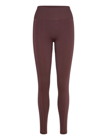Hummel Hmlyoga Seamless Hw Tights - Burgundy - M