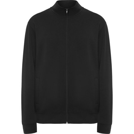 ROLY Sweater zip ulan unisex svart S - Lyreco - Arbetskläder - Arbetströjor - Sweatshirts och koftor