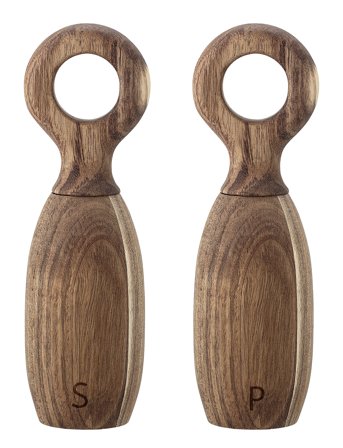 Bloomingville | Salt Og Peberkværn, Brun, Akacie | 21 CM