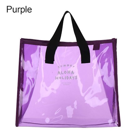 Handväska Strandväska LILA