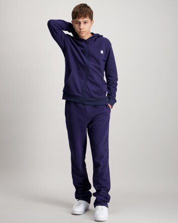 Zeke Essential Logo Tag Sweatpants Blå Bukser Gutt - Kids Brand Store