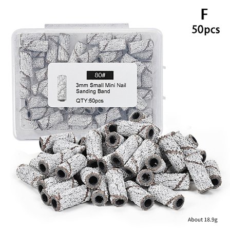 Nagelslipningsband 80/150/180/240 slipning för elektrisk borr hej