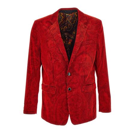 Etro - Jackor & Rockar - Röd - Herr - Storlek: M, Herr, Storlek: M