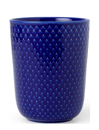 Lyngby Porcelæn Rhombe Color Krus 33 Cl - Blue - 33 CL