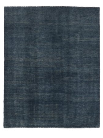 Gabbeh Fine Teppich Handgeknüpft 149X186 Schwarz/Dunkelblau