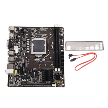 DDR3 Moderkort Stöd 1155 Pins I3 I5 I7 Processor 2 DDR3 1000M Nätverksgränssnitt Stabil Power Gaming Moderkort