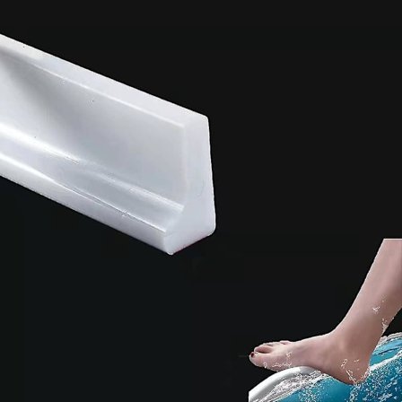 Vannbarriere for våtromsgulv, vanndemning for bad, tetningslist for dusjkar, tetningslist for vask servant benkeplate