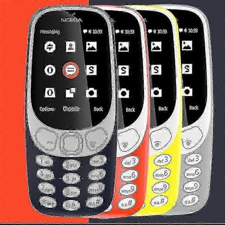 Ny 3310 Telefon - Ikke-intelligent Bar Telefon Til Seniorer Med Dual Sim, Høje Tegn 2,4-tommer[HK]