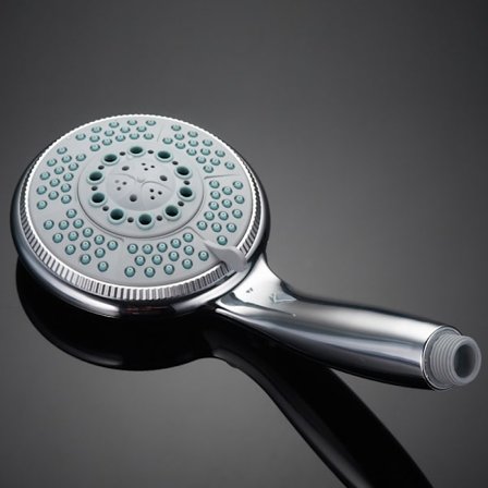 Käsisuihku Suihkupää 5 suuttimella - Säädettävä - Korkea paine