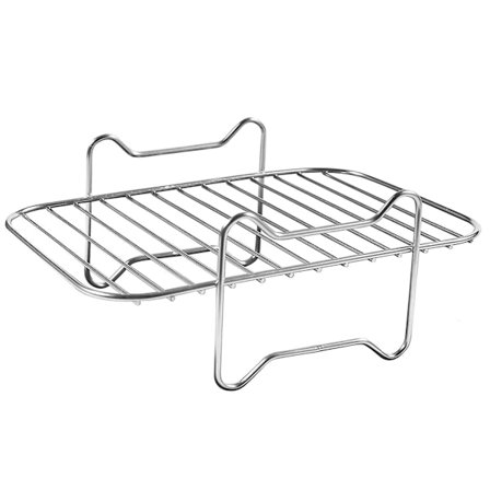 Luftfritösställ för dubbel korg luftfritös, Ninja Foods dz201 Dz401 luftfritös med dehydreringsställ