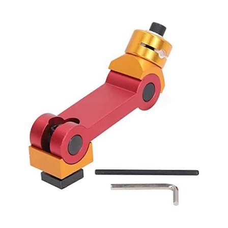 Justerbar Fræseskruestik Stop, CNC Fræser Arbejdsstop Del Lokalisator Fræsemaskine Positioneringsenhed, Arbejdsstop