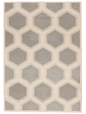 Lounge 200X300 Grey/Beige Geometric Rug