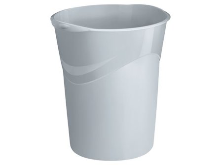 Lyreco Papperskorg 14L grå - Lyreco - Kontorsmaterial - Till skrivbordet - Papperskorgar