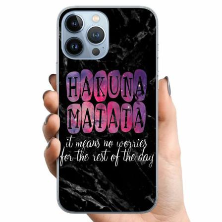 Apple Iphone 13 Pro Max Tpu Mobilskal Hakuna Matata