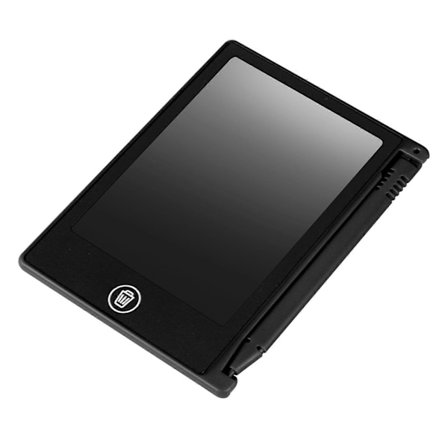 LCD 4,5 tuuman piirustustaulu lapsille/lasten muistiolistojen muistuttaja, musta