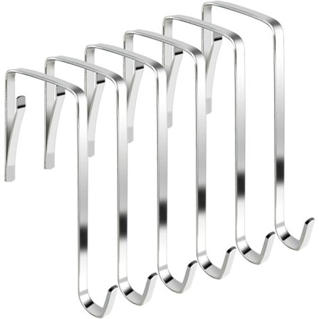 10 stk. Over The Door Hooks, Metall Dør Henger Z Hooks, Robuste Over Door Hooks