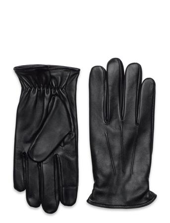 Bs Gonzo Gloves Accessories Gloves Finger Gloves Musta Bruun & Stengade