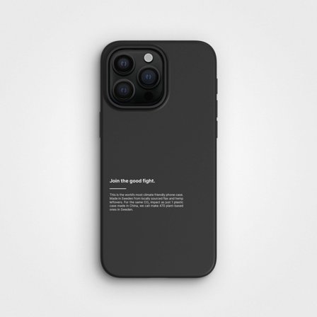 Compostable Black PLNTPRTCT Cases | Join the Good Fight, iPhone 15 Pro Max