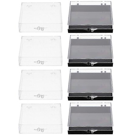 8 st Nagel Tips Box Press på Naglar Förvaringsfodral Falska Nagel Organizer Fodral Förpackningsbox