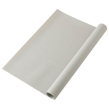 Kerf väderlist dörrtätningslist brun, "Q" fjädrande vit