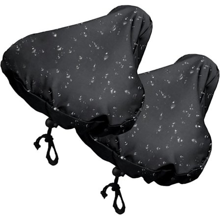 Pakke med vanntette elastiske sykkelsetetrekk - Rivsikker beskyttelse mot vind og vær