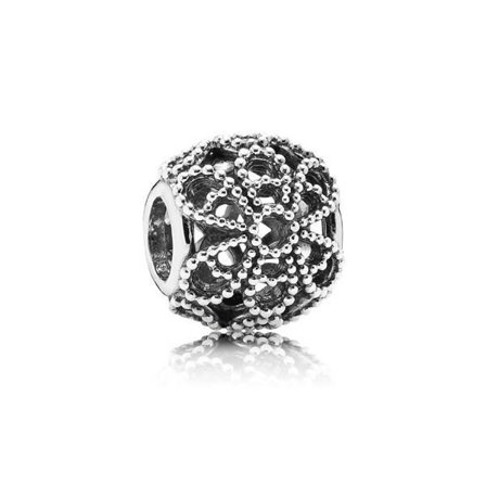 Charm - PANDORA - 791282 - 925 Sterling Sølv - Blomster - Til Damer