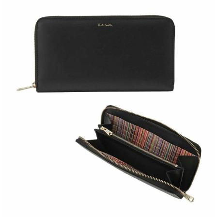 PS By Paul Smith Wallet , Zwart , Heren , Maat: ONE Size Portefeuilles