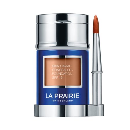 La Prairie Skin Caviar Concealer Foundation SPF15 golden beige - Fondotinta crema