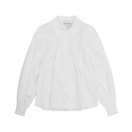 Munthe, Blouses Wit, Dames, Maat:L,Cotton