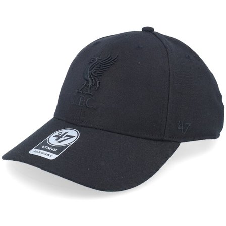 47 Brand - Negro adjustable Gorra - Liverpool Exclusive Metallic Mvp Black/Black Adjustable @ Hatstore