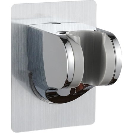 Dusjhodeholder med sterkt lim, justerbar hånddusjholder, vanntett veggmonteringsfeste, ingen boring nødvendig, dusjslangeholder