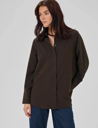 My Essential Wardrobe Vittamw Shirt - Black - 38