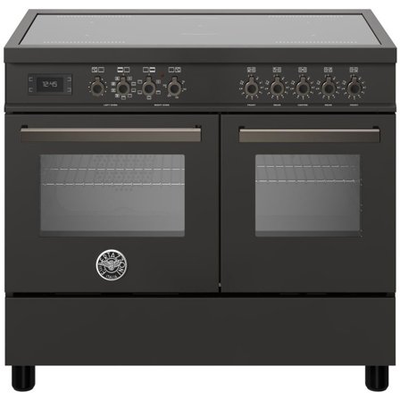 Bertazzoni PRO105I2ECAT Professional induktionsspis med dubbelugn, 100 cm, svart | Vitvaror > Induktionshällar > Induktionsspis | Bagaren och Kocken
