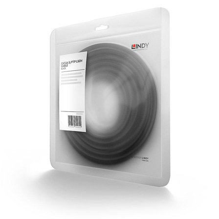 Lindy Premium koblingskabel - 30 cm - svart