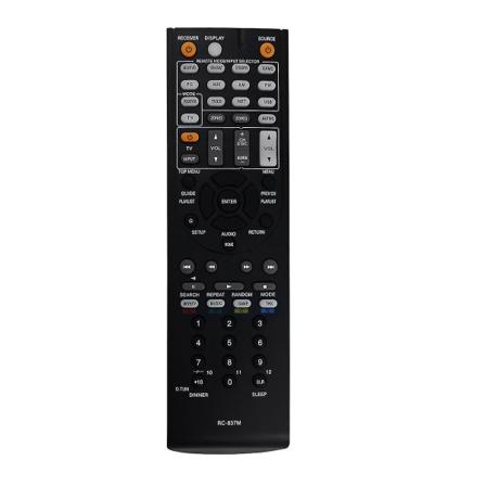 Rc837m erstatningsfjernkontroll for AV-mottaker Tx-nr616 Txnr616 fjernkontroll