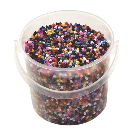 Nabbipärlor blandade färger 20000/fp - Lyreco - Skola och förskola - Hobbymaterial - Nabbipärlor - Rörpärlor