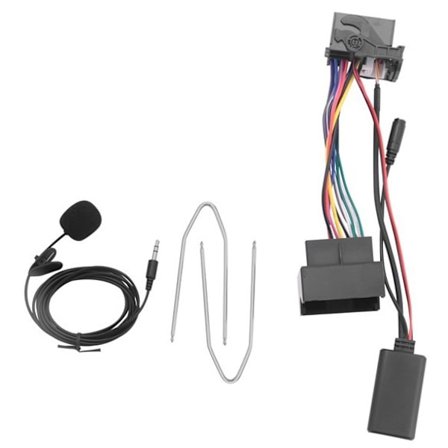 Bil Bluetooth 5.0 Aux-kaapeli Mikrofoni Handsfree Matkapuhelin Ilmainen Puheluadapteri Peugeot Citr