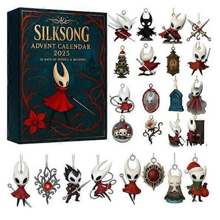 Hollow Knight Silksong Joulukalenteri Yllätyslaatikko, Joulukuusen Koriste Akryyliriipus