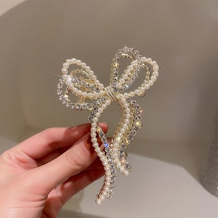 Pearl Hair Claw Hårklämmor 2