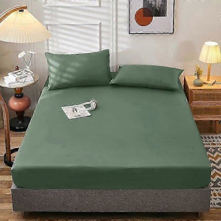 Elastiska lakan med resår i enkel-, dubbel-, king- och queen-storlekar för högkvalitativa madrasskydd 90/120/150/180 cm passande lakan