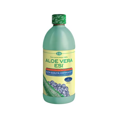 Esi Aloe Vera Succo Con Mirtillo 1000ml - Benefici Naturali