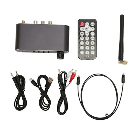 Bluetooth 5.1 Audio Sender Mottaker Optisk Koaksial HiFi Adapter for TV Datamaskin Hjem Stereo