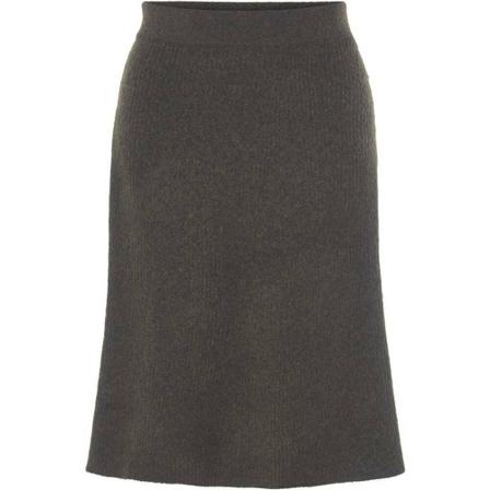 Sand Midi Skirts Grøn, Dame