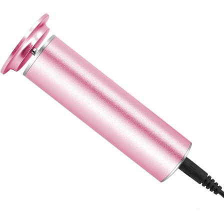 Elektrisk fodfil til fjernelse af hård hud med 60 sandpapir justerbar hastighed død hud fjernelse pedicure enhed pink