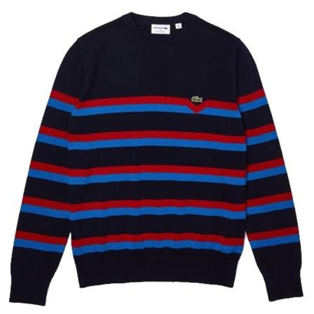 Lacoste - Cardigans - Blå - Herr - Storlek: S, Herr, Storlek: S