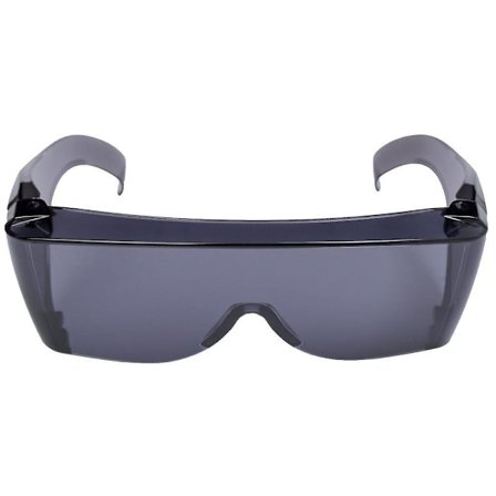 Extra Large Cover Ups Fit Over Sunglasses For People Who Wear Prescription Glasses in the Sun - Black
