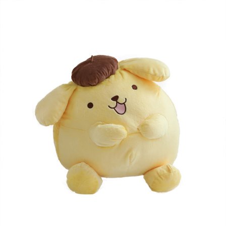 40 cm Pompompurin Pehmolelu, Ihana Lahja Lapsille Super Pehmeä Pom Pom Purin Pehmolelu, Huoneen Sisustus Pehmolelu
