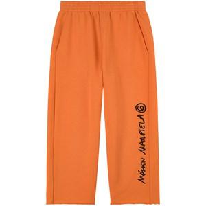 MM6 Maison Margiela Orange Branded Sweatpants 14 Years - Bottoms - 14 years - Orange